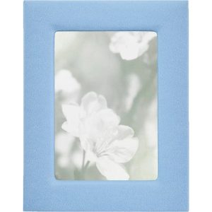 5" x 7" Leather Studio Frame - Light Blue