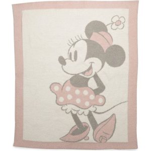 CozyChic Vintage Disney Minnie Mouse Baby Blanket