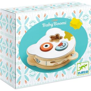 BabyBoomi Wooden Sorting Activity Bear
