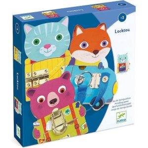 Locktou Locking and Unlocking Wooden Skill Boards