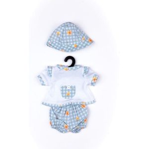 My FAO Doll Outfit - Blue Flowers