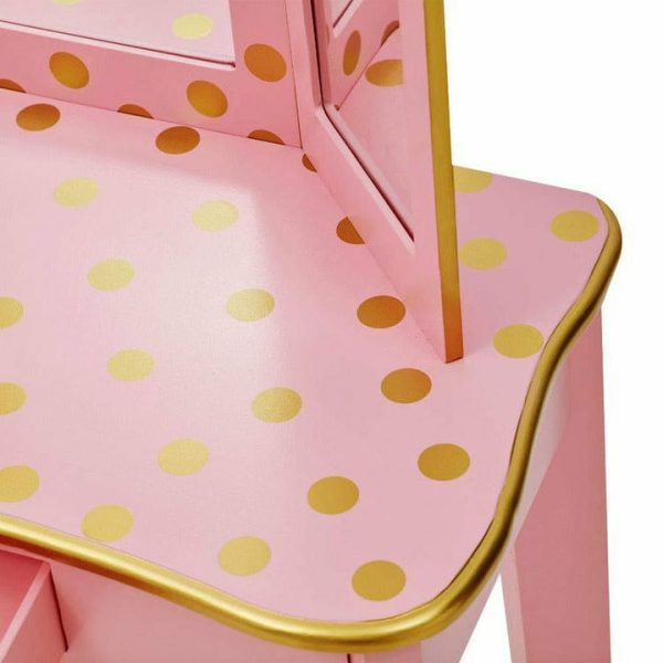 teamson-kids-room-decor-gisele-polka-dot-vanity-with-mirror-stool-pink-29047166632023_720x-2 teamson-kids-room-decor-gisele-polka-dot-vanity-with-mirror-stool-pink-29047166632023_720x-2