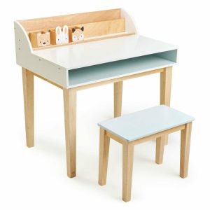 Wooden Desk and Chair