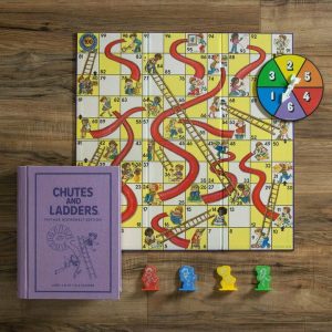 Chutes & Ladders Vintage Bookshelf Edition
